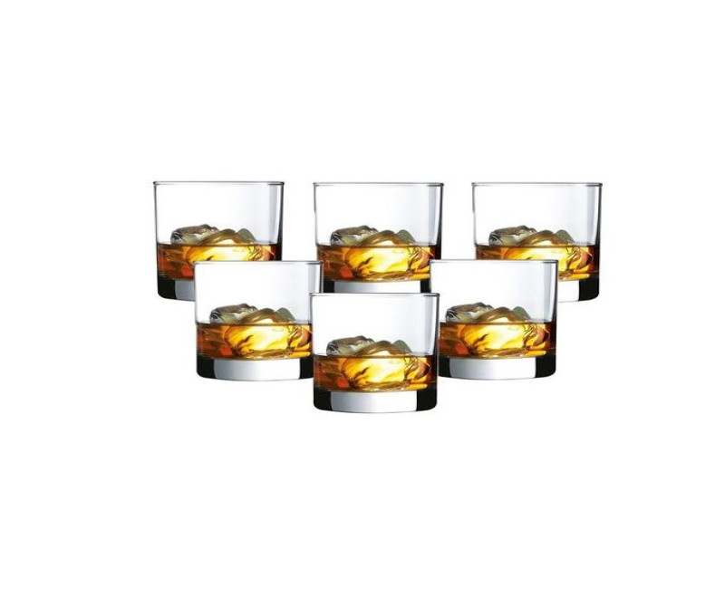 6 Pieces Of Cocktails, Brandy, Whisky Glasses,Colorless. Luminarc
