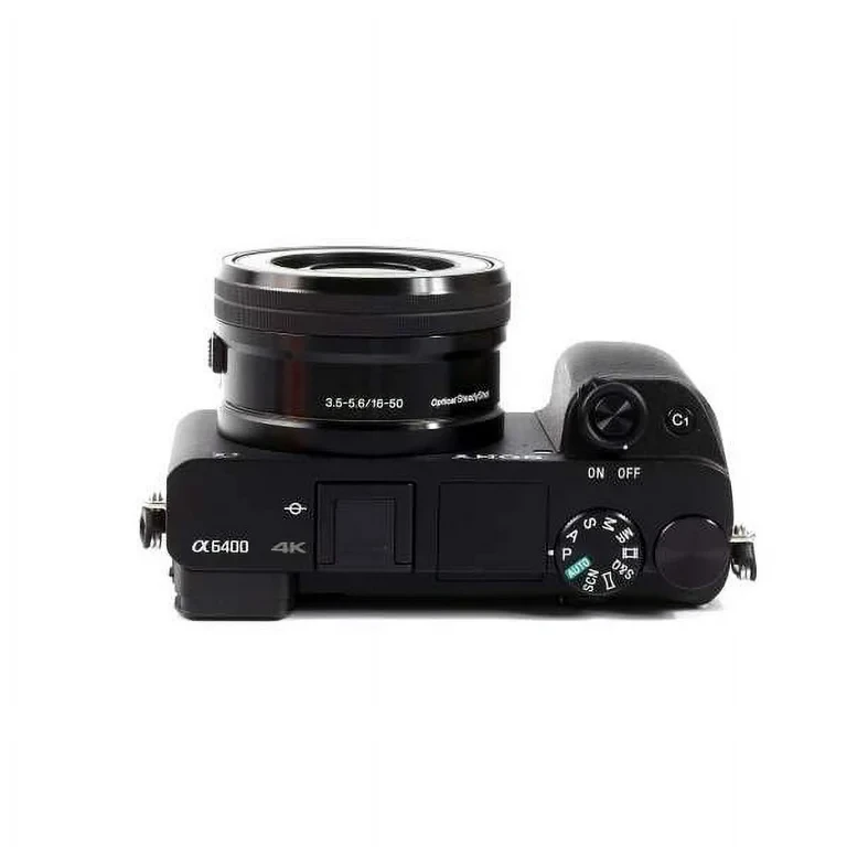 Sony Camera Alpha 6400 - ILCE6400L with EP Z 16-50mm F3.5-5.6 OSS - MIRRORLESS