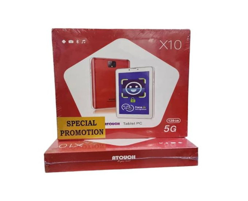 5G Android Educational Tablet X10, 7"Inch Smart Kids Tab with 4GB Ram/128GB Rom,Quad-Core, Dual-Sim,Wifi,Zoom Supported Tablet PC Plus Free Gifts -Multicolor Educational Tablets