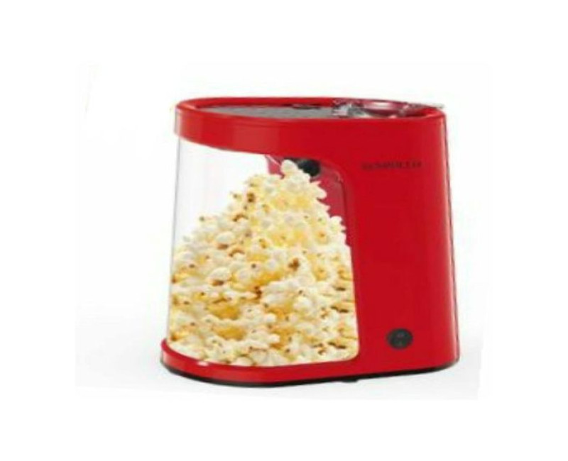 Hot Air Electric Popcorn Maker Machine - Red.