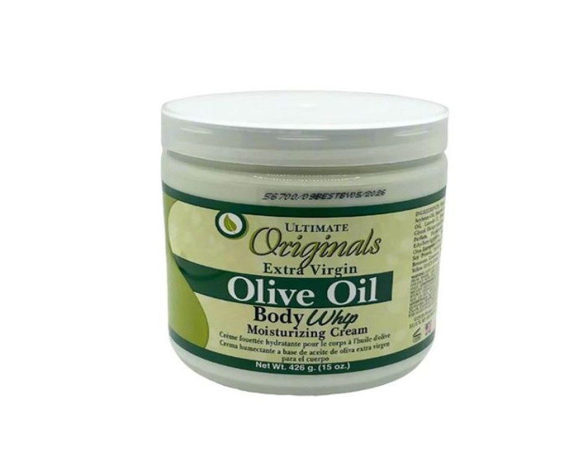 Extra Virgin Olive Oil Body Whip Moisturizing Body Cream 426g