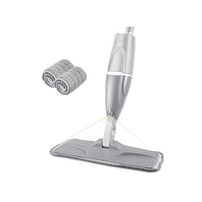 Micro Fiber Head Healthy Water Spray Mop For All Kinds Of Floors -Multi-colour.