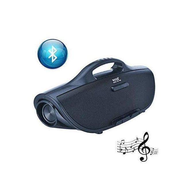 Bluetooth Rechargeable Portable Speaker - Black 1122658 - Wster