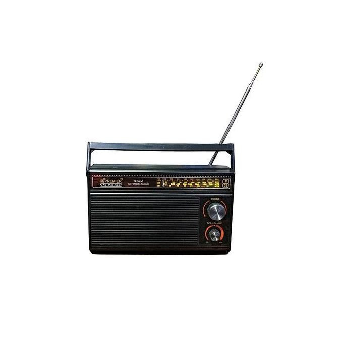 3 Band Radio - Black