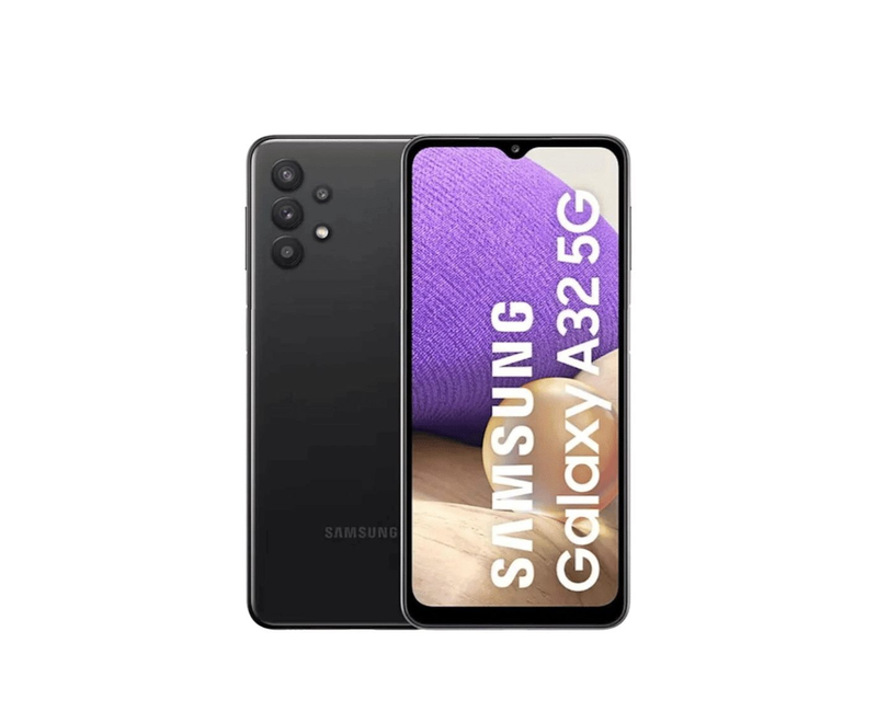 Samsung Galaxy A32 5G 128GB Black 6.5" HD+ 48MP Quad Cam 5000mAh 15W Fast Charge - 5G Ready
