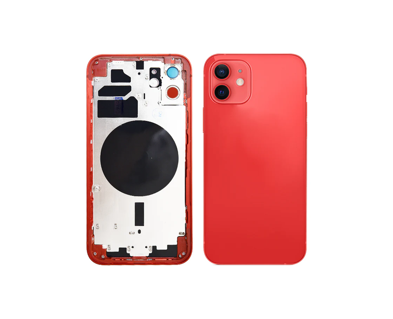 Apple iPhone 12 Pro back Glass Replacement - Red