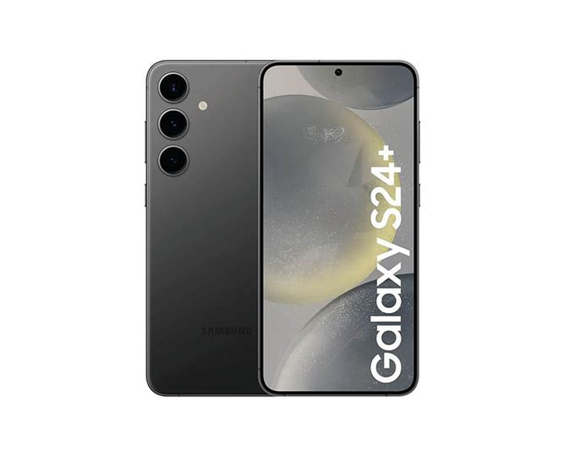 Samsung Galaxy S24 Plus, 6.7" QHD+ AMOLED 2X Display, 8GB RAM, 256GB ROM, 5G, 50MP Triple Rear Camera, 12MP Front, Dual SIM – Phantom Black