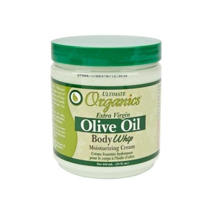 Organics Extra Virgin Olive Oil Body Whip Moisturizing Body Cream 426g