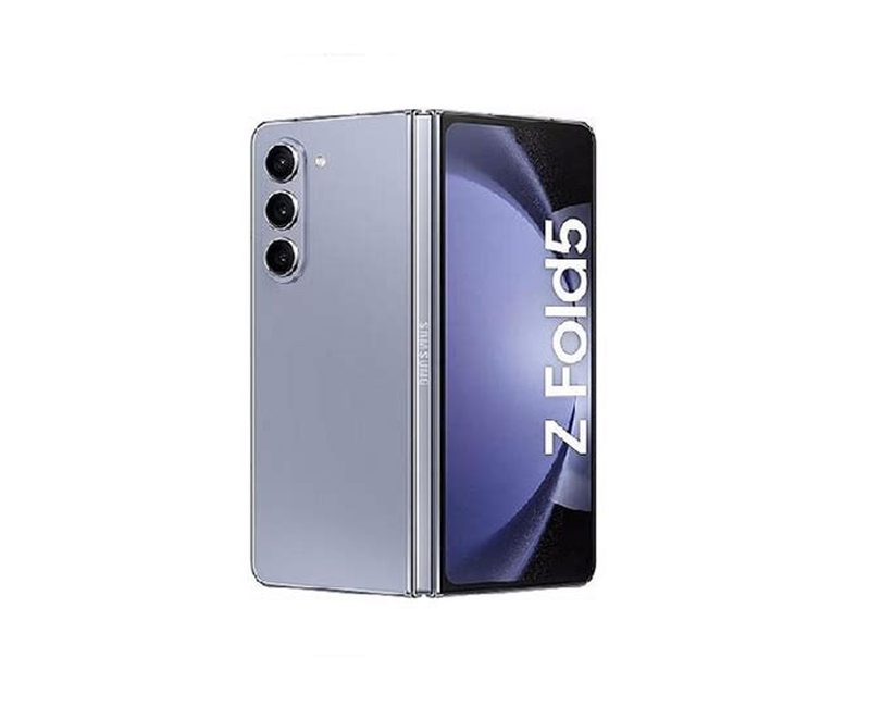 Samsung Galaxy Z Fold 5, 7.6" QXGA+ Dynamic AMOLED 2X Foldable Display, 12GB RAM, 256GB ROM, 5G, 50MP Triple Rear Camera, 10MP + 12MP Front Cameras, Dual SIM – Phantom Blue