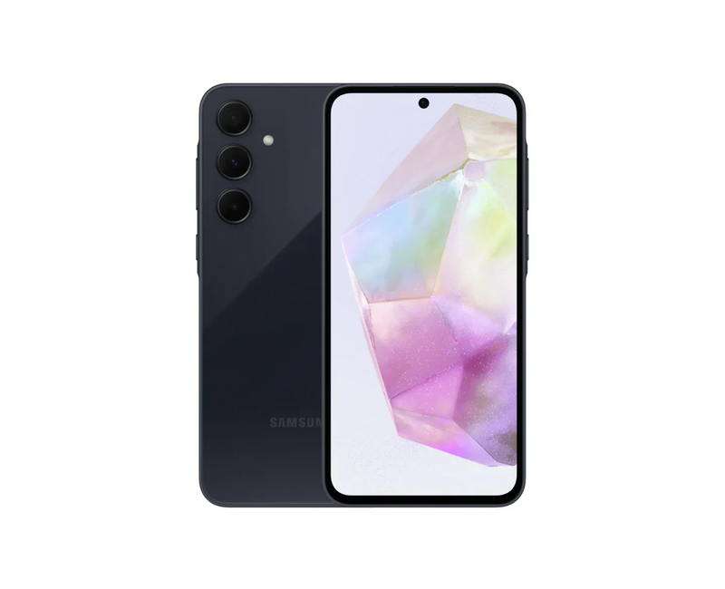 Samsung Galaxy A55, 6.6" Super AMOLED Display, 8GB RAM, 256GB ROM, 5G, 50MP Triple Rear Camera, 32MP Front Camera, Dual SIM – Black