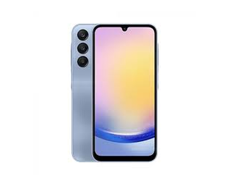 Samsung Galaxy A25 5G, 6.5" Super AMOLED Display, 8GB RAM, 256GB ROM, 5G, 50MP Triple Rear Camera, 13MP Front Camera, Dual SIM – Blue Black