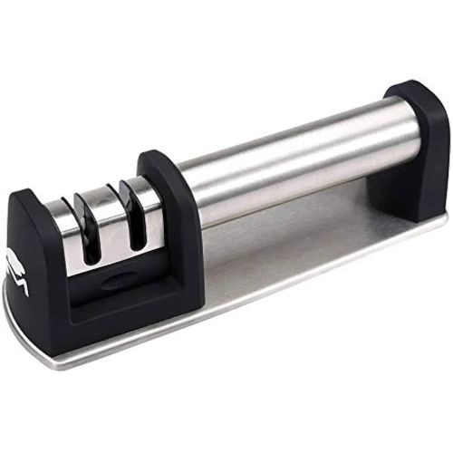 Manual Kitchen Knife Sharpener -Green Black Red