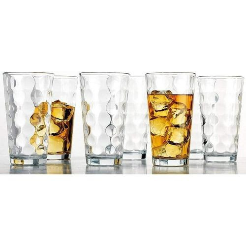 6 Pieces Clear High End Glasses With A Unique Design