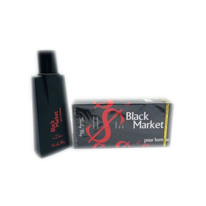 Shirley May Black Market Eau De Toilette Spray for Men - 100ml