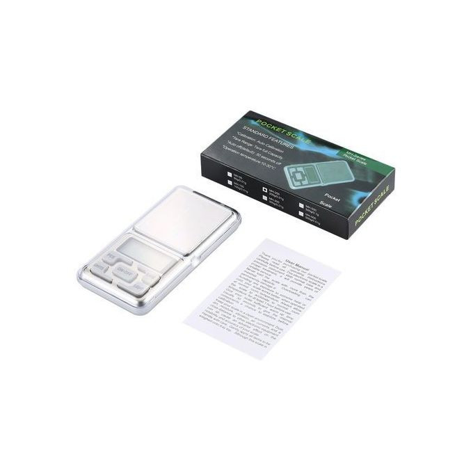 Digital Precision Pocket Weigh Scale - Silver 1045133 - Generic