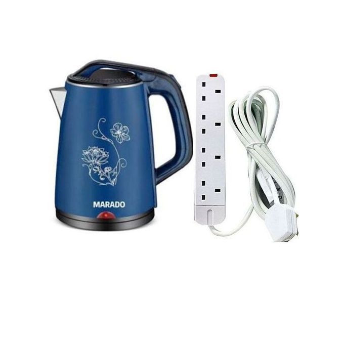Bundle Of Marado Kettle With Extension Cable - Multicolour 1075180 - Marado