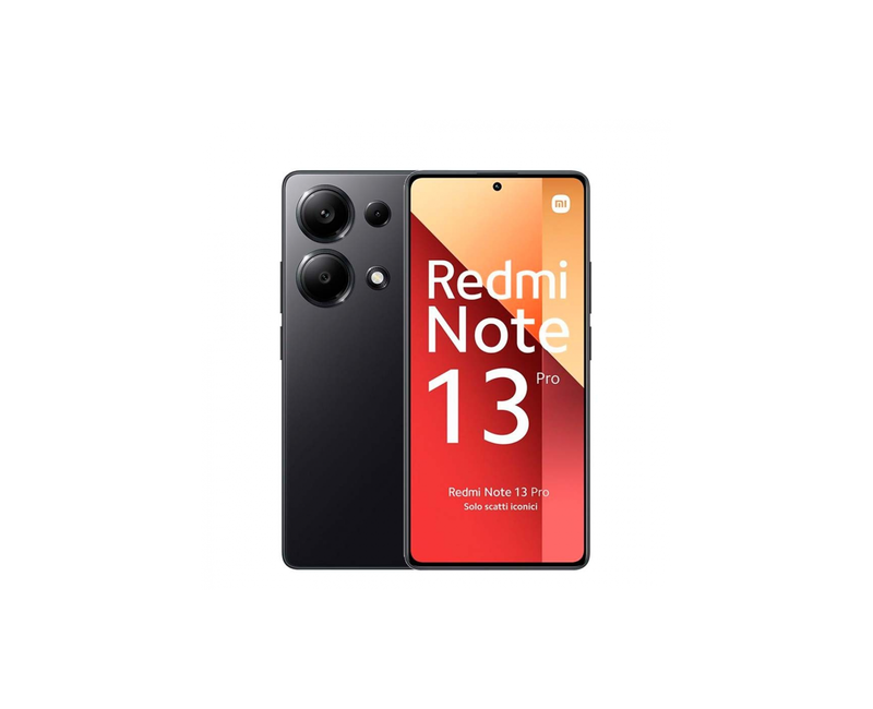 Xiaomi Redmi Note 13 Pro, 6.67" AMOLED Display, 8GB RAM, 256GB ROM, 5G, 108MP Triple Rear Camera, 16MP Front Camera, Dual SIM – Black