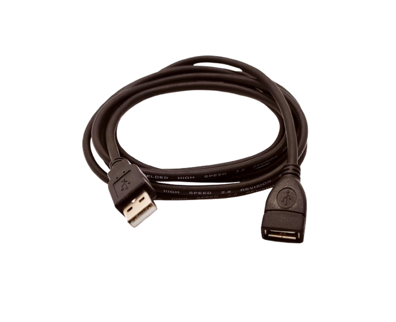 1.5m USB Extension Cable 2.0 - Black