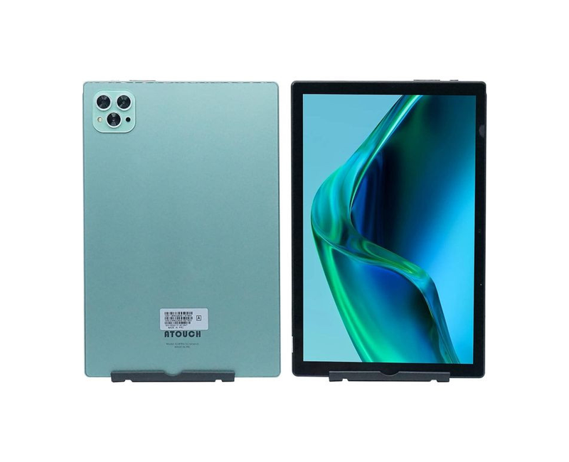 X19 Pro Android Tablet For Kids - 10.1"Inch 256Go – RAM 6Go  8GB RAM - 5g Dual Sim - 10000mAh Smart Tablet PC Wi-Fi Bluetooth and Dual SIM Zoom, Botim App Supported Bluetooth Keyboard Holster- Multicolor Educational Tablets