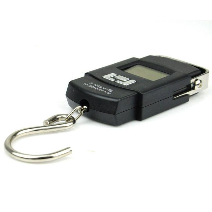 Portable Electronic Weighing Scale - Black