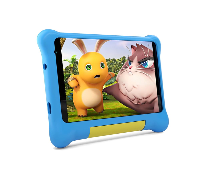 Mario 6D 7" Kids Learning Tablet, 4GB RAM, 64GB Storage, WiFi, Educational Apps, 3000mAh Battery, Includes Gifts – Multicolor Educational Tablet