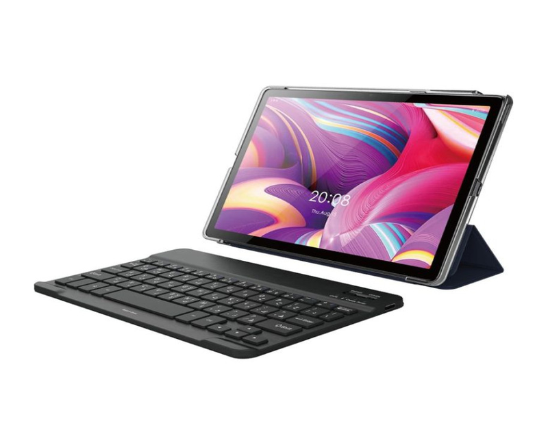 Oteeto TAB 12 Pro 10 Inch IPS LCD 8GB RAM+512GB ROM/5G Dual SIM 6000 mAh Battery 5MP Front+13MP Rear Camera Octa Core 1.6GHz Processor Android 13 Includes Keyboard,Mouse,Touch Pen,OTG,Flip Cover Tablet- Multicolor Educational Tablets