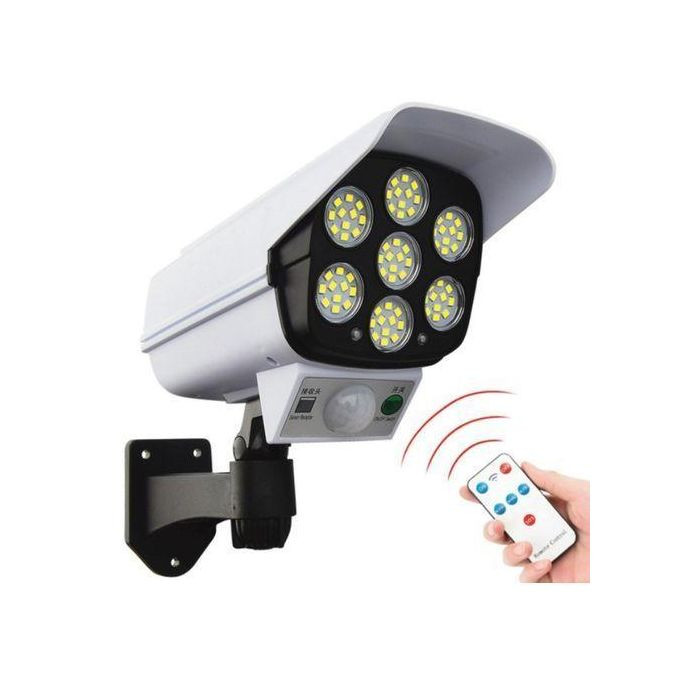 Waterproof Outdoor Solar Motion Sensor Light - White