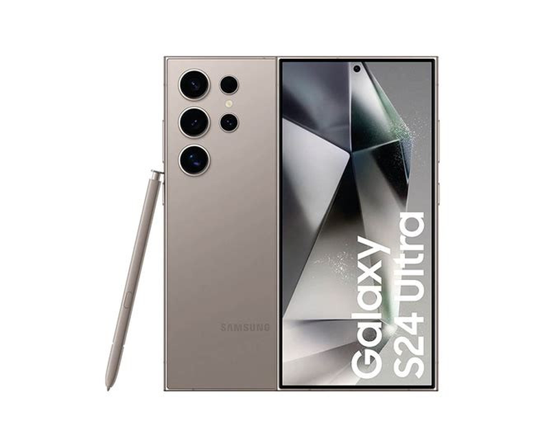 Samsung Galaxy S24 Ultra 5G – 6.8" Dynamic AMOLED 2X, 12GB RAM, 256GB Storage, Snapdragon 8 Gen 3, 200MP Quad Camera, 5000mAh Battery, Titanium Frame