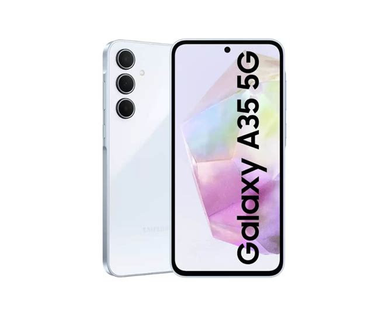 Samsung Galaxy A35 5G – 6.4" Super AMOLED Display, 6GB RAM, 128GB Storage, 5000mAh Battery, 48MP Quad Camera, 13MP Front Camera, Dual SIM – Smartphone