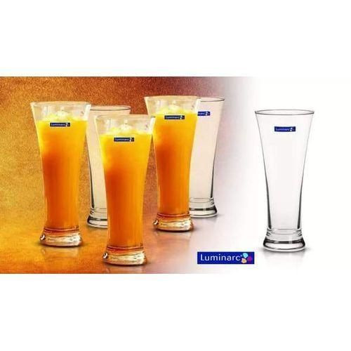 6 Pieces Dubai Glasses Set - Transparent