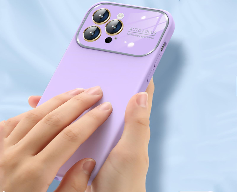 SHERAF for iPhone 14 13 12 Pro max Case Slim Thin Soft Silicone Gel Shockproof Protective Hard Bumper Drop Protection (Dark Purple,iPhone 13 Pro Max)