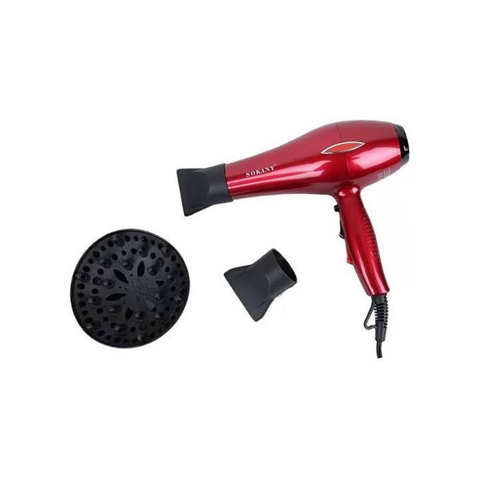 Hot Professional Hair Dryer Salon Styling Hair dressing Low Noise With Nozzles