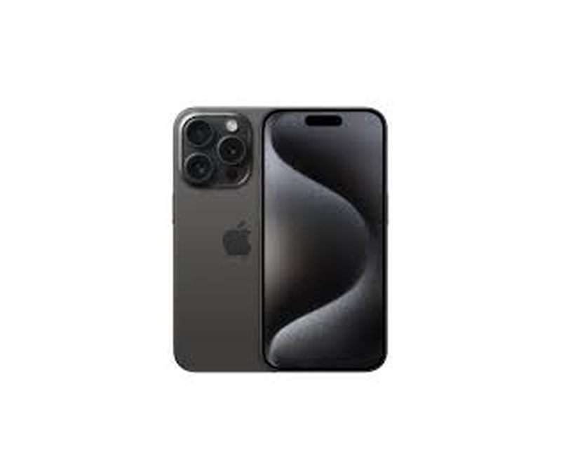 Apple iPhone 15 Pro 256GB - 6.1" Super Retina XDR Display, A17 Pro Chip, 48MP Pro Camera System, Titanium Design, 5G, USB-C, iOS 17, Black Titanium