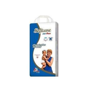 Soft care Mediam Pampers (6.1kg-9kgs high count