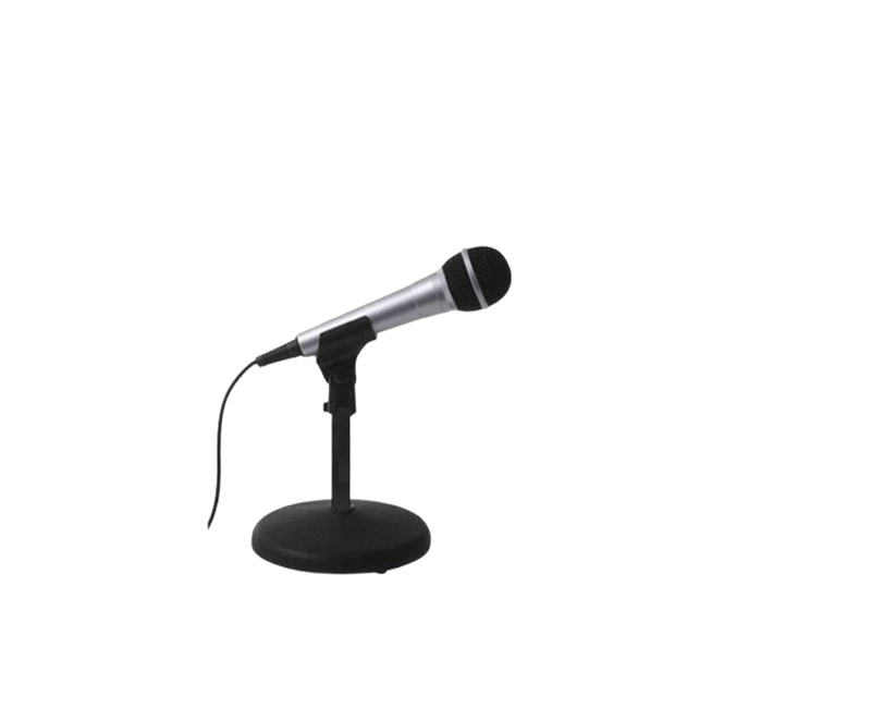 Professional Microphone Stand, - Black