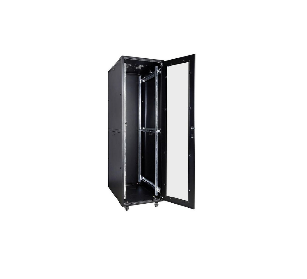 AICO RACK 42U 600X1000 FLOOR-Black