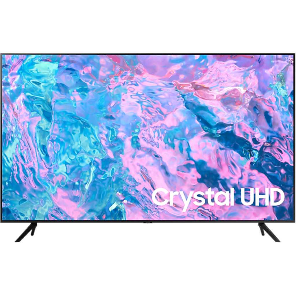 65 Samsung 4K UHD Television  Black