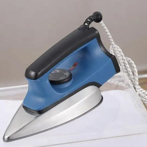 Dry Iron With Adjustable Temperature Control For Removing Wrinkles From Fabric Fast-Multicolour