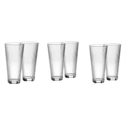 6 Drinking Glasses For Taking Anything-Transparent
