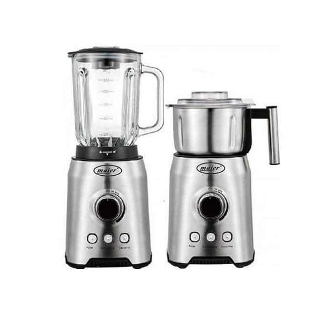 2 IN 1 Stainless Steel Mixer Grinder And Blender Maier