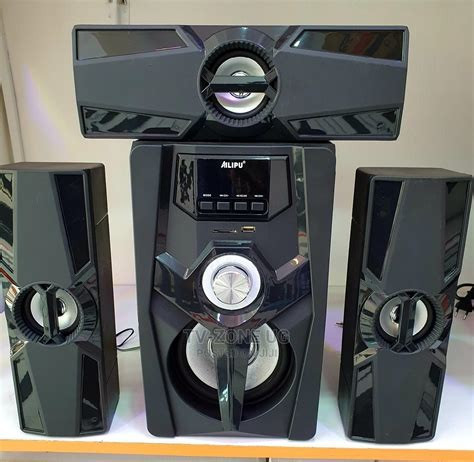 AILIPU 3.1CH Heavy Bass Multimedia Bluetooth Hifi/Woofer System Speaker SP-2393 - Black