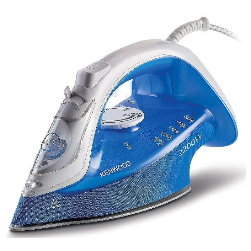 Kenwood Steam Iron Ceramic 2200W, STP60.000WB - Blue