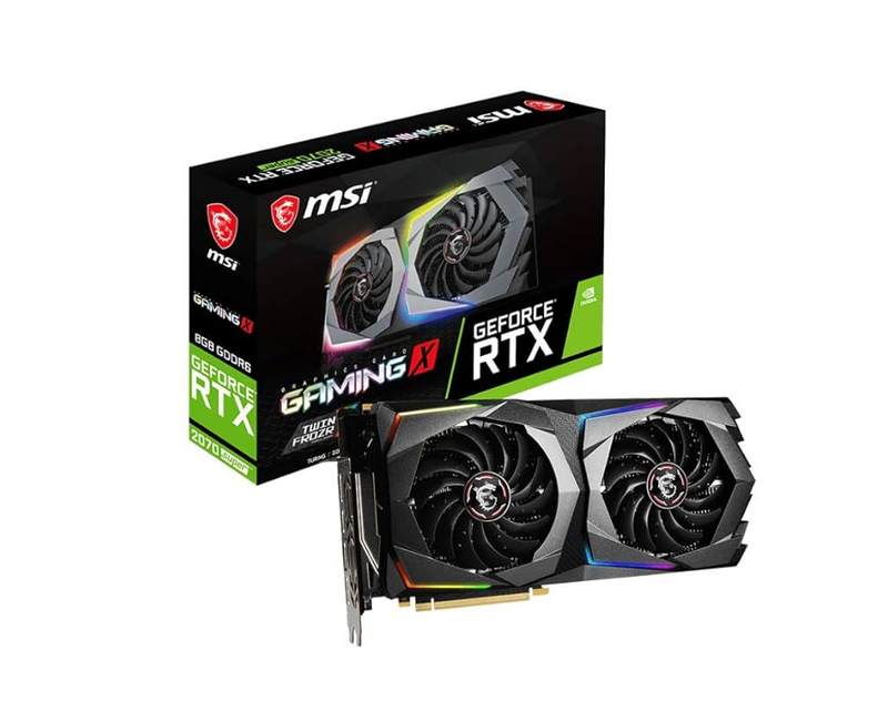 Gaming GeForce RTX 2070 Super 8GB GDRR6 256-bit HDMI/DP NVLink Torx Fan Turing Architecture Overclocked G-SYNC Graphics Card (RTX 2070 SUPER VENTUS GP OC) -Black Msi