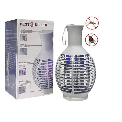 Rechargeable Mosquito Killer Repellant With Instant Killing For All Pests-White