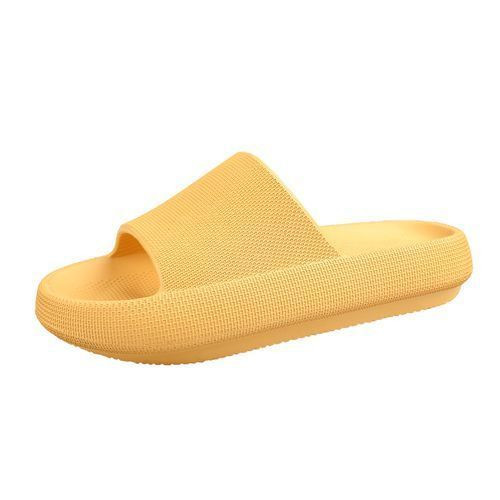 Large Size Home Slippers-Yellow