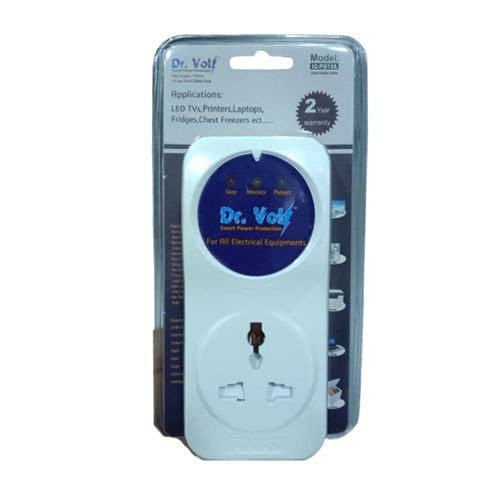 Electric Tv Guard For Protection Against High Voltages-White