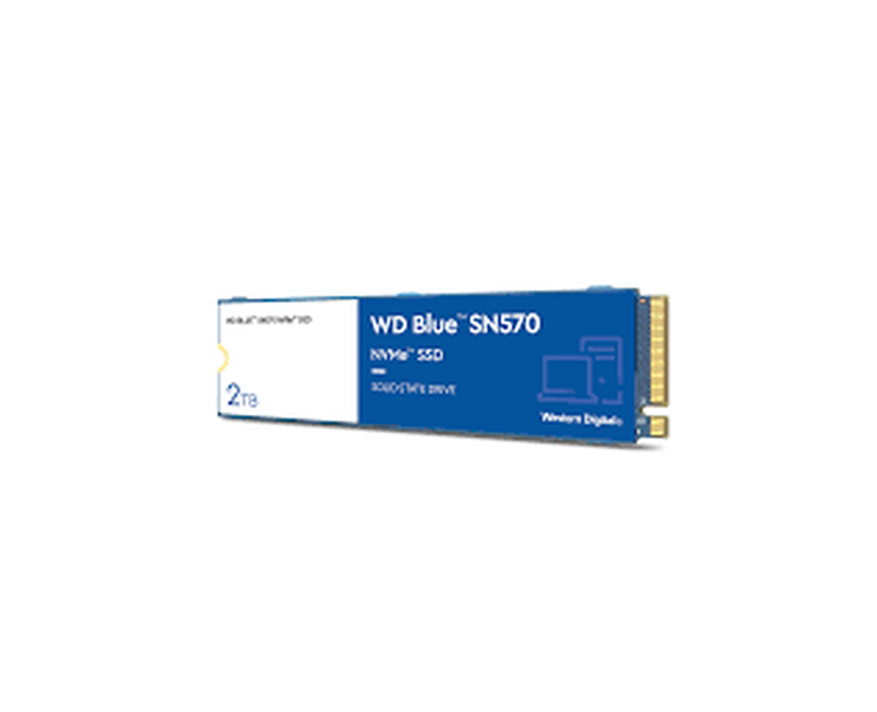 1TB WD Blue SN570 NVMe Internal Solid State Drive SSD - Gen3 x4 PCIe 8Gb/s, M.2 2280, Up to 3,500 MB/s - WDS100T3B0C -Multicolor Western Digital