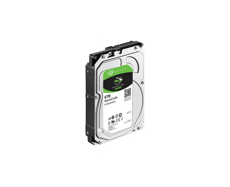Barracuda Internal Hard Drive 6TB Desktop HDD SATA 6Gb/s 256MB Cache 3.5-Inch (ST6000DM003)- Silver Seagate