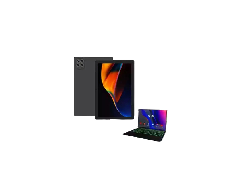 Notebook 9 – 256GB ROM – 6GB RAM – 6000mAh 5G Dual SIM– Android Tablet with Backlit Keyboard  10.1"- Multicolor Educational Tablets