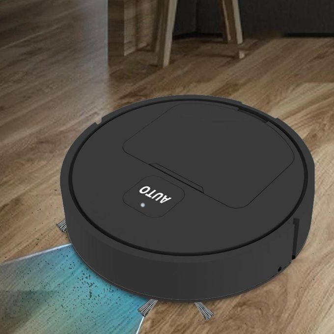 Robot Vacuum Cleaner, 3 in 1 Robot Vacuum and Mop Smart Intelligent Low Noise Robotic Vacuum Cleaner Multifunctional Remote Control Automatic SweeperMopping Machine for Pet Hair, Hard Floors, Carpets - Multicolor